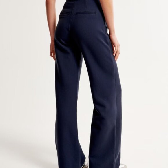 A&F (Abercrombie and Fitch) Sloane Tailored Wide Leg Pant Size: 25 - Picture 3 of 4